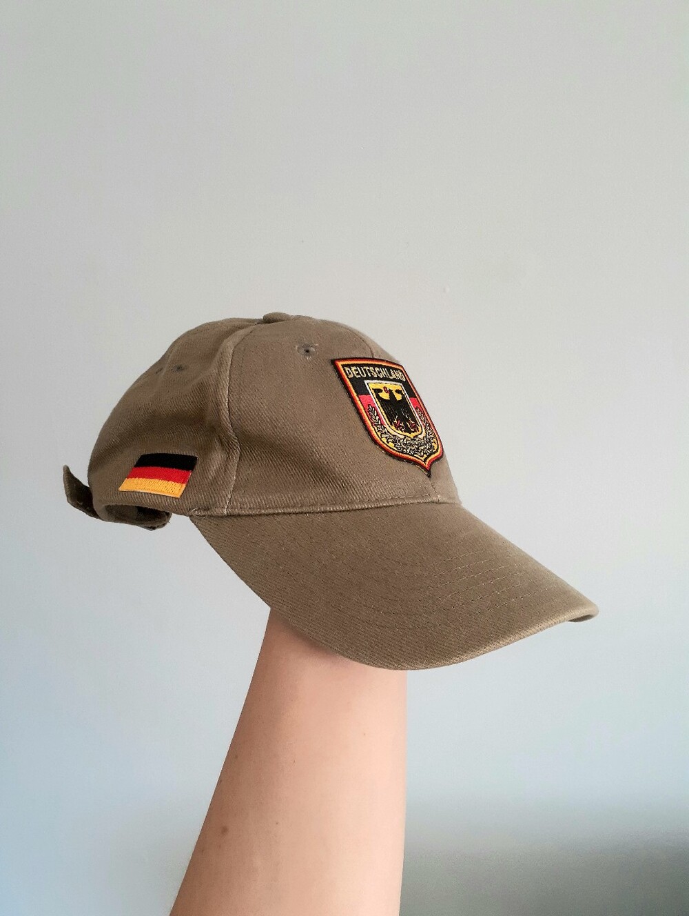 Deutschland Embroidered Patch Baseball Cap